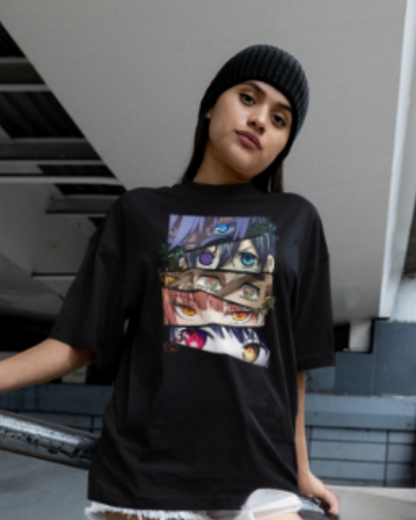 Oversized Classic Anime T-Shirt